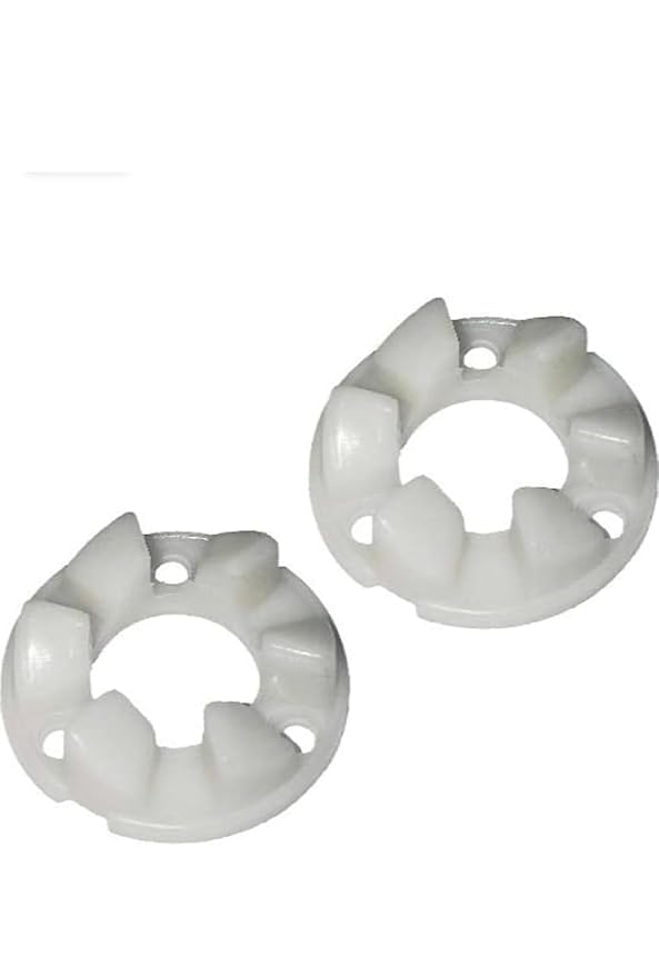 Coupler Teeth suitable for Sujata Juicer Mixer Grinder – 3 Screw Fit – White – 1 Piece Set Mixer Grinder Coupler (2 U)