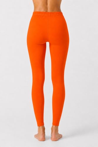 Image of Women's Cotton Lycra Ankle Length Leggings | Soft & Stretchable Everyday Wear
