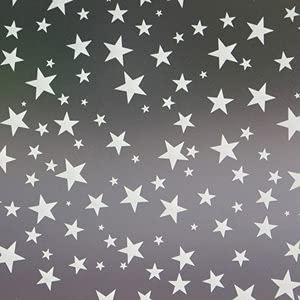 Image of ELTON Vinyl Self Adhesive Heat Control Anti UV 3D Window Privacy Film (24 x 240 inches, Small White Flower)
