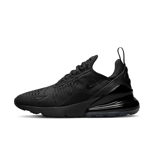 Nike Women's Air Max 270 Shoes, Black/Black-Black, 7