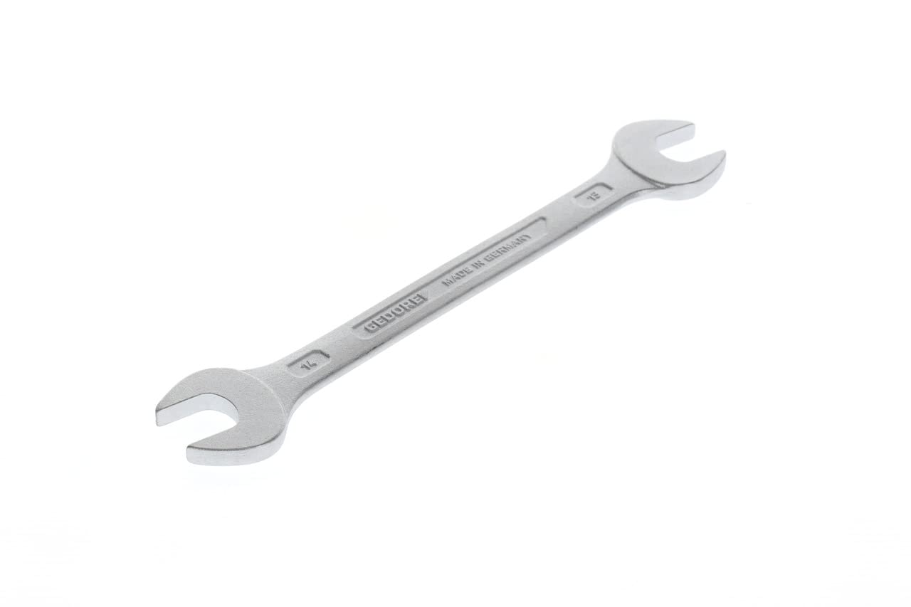 Gedore 6-13X14 13 x 14 mm D3110 Double Open Ended Spanner - Silver