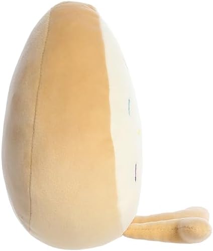 Aurora® Crazy Wackadoodles™ Shura Sugar Cookie™ Stuffed Animal - Squishy Materials for Playful Fun - Perfect for Birthdays, Adults and Kids All Ages - White 7 Inches