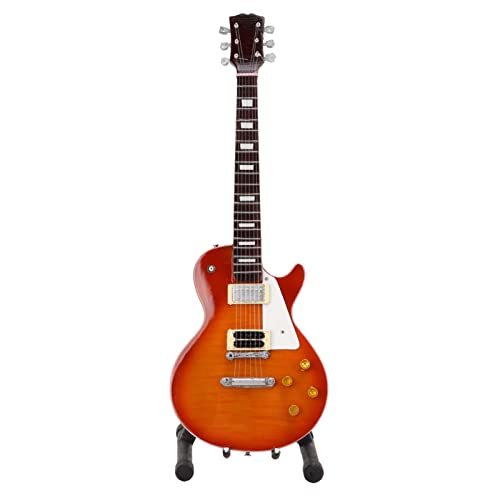 Folanda Modèle de Guitare Miniature, Ensemble Miniature D’instruments de Musique en Bois avec Support et étui Exquis… - Les Beatles, Paul McCartney, John Lennon, RIngo Starr, George Harrison Folanda Modèle de Guitare Miniature, Ensemble Miniature D'instruments de Musique en Bois avec Support et étui Exquis… – Image 5