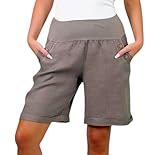 Que ce soit pour les loisirs avec un t-shirt basique ou pour les sorties avec des talons hauts et une chemise sympa– ce pantalon en lin léger et décontracté peut être parfaitement combiné à toutes les occasions.
