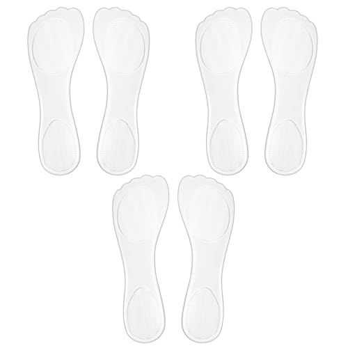 3 pares de plantillas de gel autoadhesivas para mujer miniatura 1