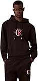 Calvin Klein LS EU 350Terry Graphic Hoodie Lv04Re255G Sudaderas, Black (Black), L para Hombre