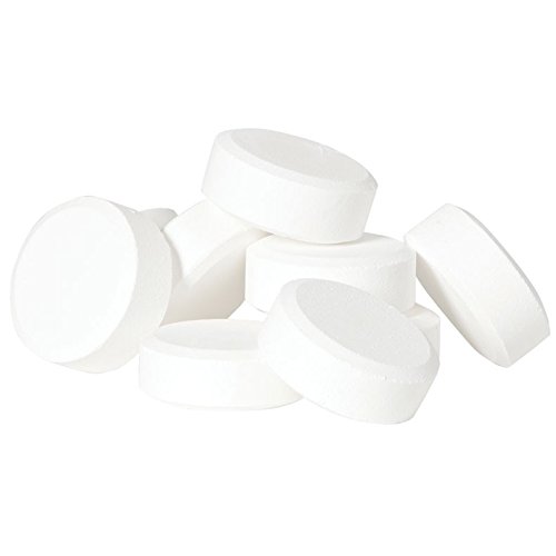 Doheny's 3 Inch Swimming Pool Chlorine Tablets | Pro-Grade Pool Sanitizer | Long Lasting & Slow Dissolving | Individually Wrapped | 99% Active Ingredient, 90% Stabilized Chlorine | 50 Lb Bucket #TOP2