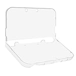 New 3DS XL Case, Protective Case Clear Ultra Crystal Transparent Hard Shell for New 2015 Nintendo 3DS XL LL Shell Cover Skin,(Modified Hinge-Less Design) Light Weight Plastic Material
