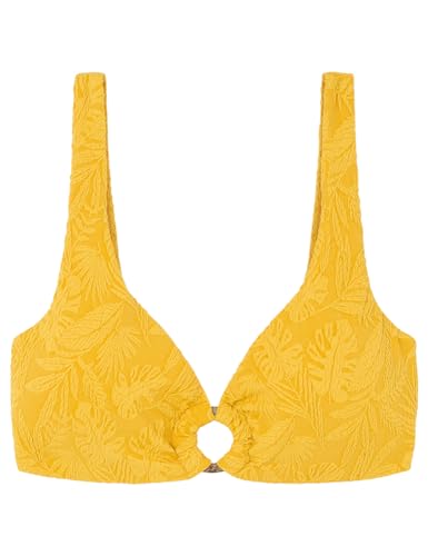 Haut de maillot de bain jaune Women'secret dos nu galbant et confortable