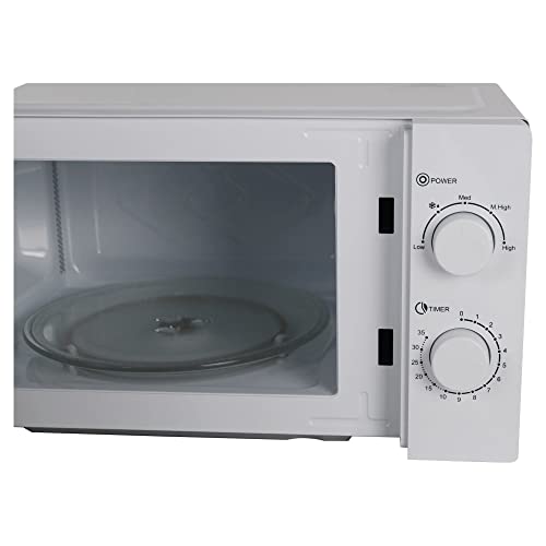 Altimo 700W 20L White Microwave Oven, 5 Cooking Power Levels, Quick Defrost Function, Manual Kitchen Timer MMW701W - Image 5