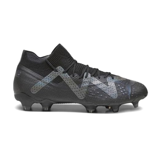 PUMA Mens Future Ultimate Firm Ground/Ag Soccer Cleats Cleated, Firm Ground - Black - Size 12.5 M
