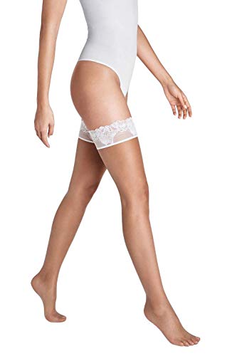 Wolford Nude 8 Lace Hold Ups