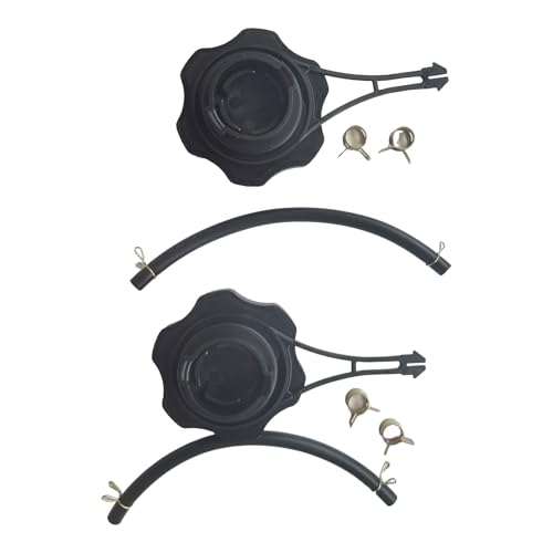 Zrbectay 2PCS Gas Tank Cap 84004416 594061 594112 Compatible with B&S 675Exi & 725Exi Series Lawn Mower