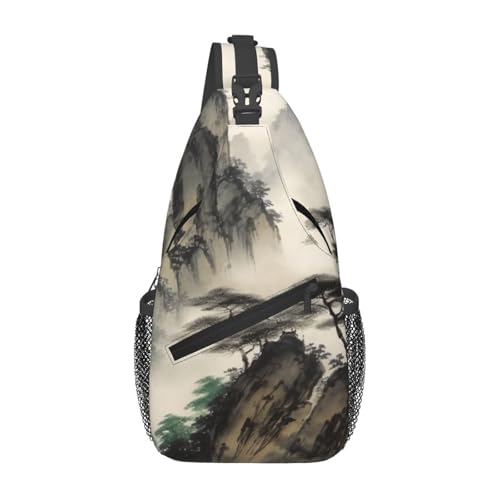 Bolso Cruzado Hombre Esligna Bandolera Estilo Pintura