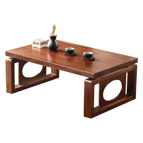 Table basse de méditation zen pour thé au sol et salon japonais
