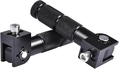 バイク用フットペグ オートバイ用フットレスト オートバイ用 自転車用 電動車両用(ブラック)