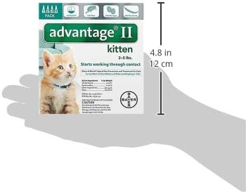 Miniatura 8 de Tratamiento de control de pulgas para gatos Bayer Advantage II