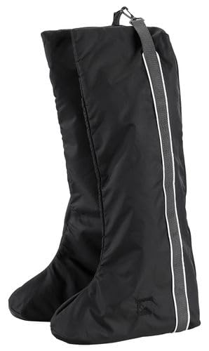 Riding Sport Double Boot Bag, Color: Black/Charcoal/White, Size: One Size