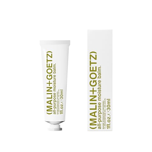 MALIN+GOETZ All-Purpose Moisture Balm for Body and Face | Lightweight Fast-Absorbing and Hydrating for All Skin Types | Skin Barrier Support for Women and Men | Travel Size | 1 oz.