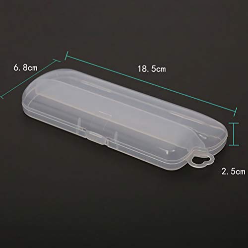 Hemoton 5 Unidades de Armazenamento de Colher de Bebê Caixa de Plástico para Colher Dupla Caixa de S