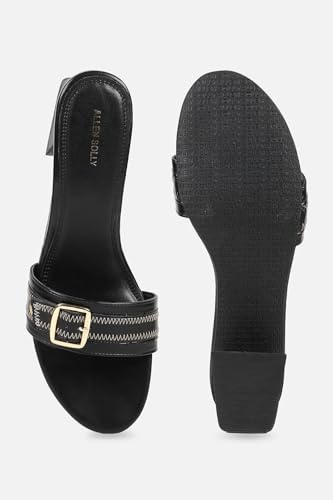 Image of Allen Solly Women's Ahscfrgbs01745 Heeled Sandal