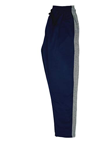 Image of indi weaves Kids Unisex Solid Fleece Warm Track Pants Winter Lower for Boys & Girls (Black; Navy Blue; Green; 4-5 Years) Pack of 3