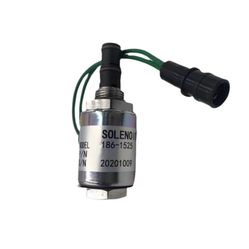 Électrovanne 186-1525 pour engins de chantier et systèmes hydrauliques industriels