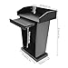 Church Pulpit, Freestanding Wooden Podium - 37.5