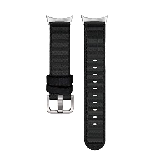 Correa de nylon tejida compatible con Pixel Watch miniatura 3