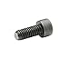 J.W. Winco 6N25P47/VR GN606 Socket Head Cap Screw with Serrated Flat Ball, Safety Twist Feature, M6 x 25 mm Thread Length, Alloy Steel, Black Oxide Finish