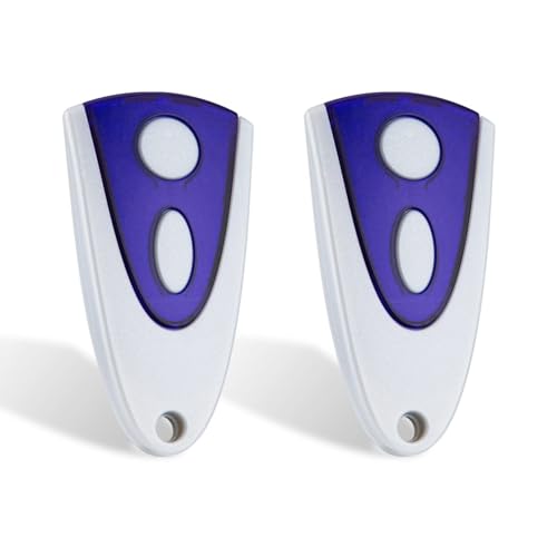 Télécommande Portail pour Novotron 502 MIX43-2, télécommande Porte de Garage Compatible avec Les motorisations et systèmes Novoferm, fréquence 433,92 MHz, Lot de 2