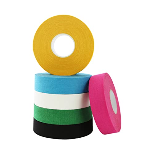 ifundom 2Pcs Hockey Stick Tape Slip Sticky Tape for Enhanced Grip and Protection for Sports Practice and Game Use Yellow