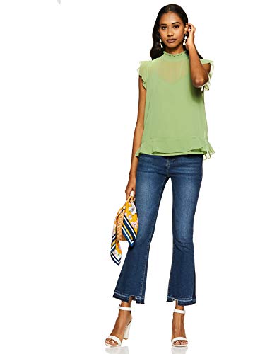 Image of VERO MODA Women's Solid Regular Fit Shirt