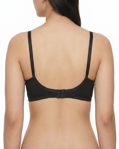 Image of Brida Kavya Xtra Soft Cotton Round Stitch Bra for Women | Full Coverage | Non-Padded | Wireless | Double Layer Support | Heavy Bust | Combo Pack | Colours May Vary