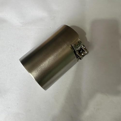 Tubo de escape de acero inoxidable de 70mm-89mm para silenciador de coche F20 F30 6