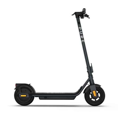 Pure Air3 Pro+ Trottinette Electrique Adulte 50km - Scooter Électrique Grande Autonomie 50km, Puissant Moteur 710W, Légère et Pliable Trottinette, Pneus 10 Pouces sans Chambre à Air - Pure Electric