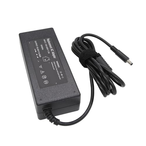 Cargador de CA de 90W y 19.5V que evita sobrecalentamientos con su conector de 4.5x3.0mm