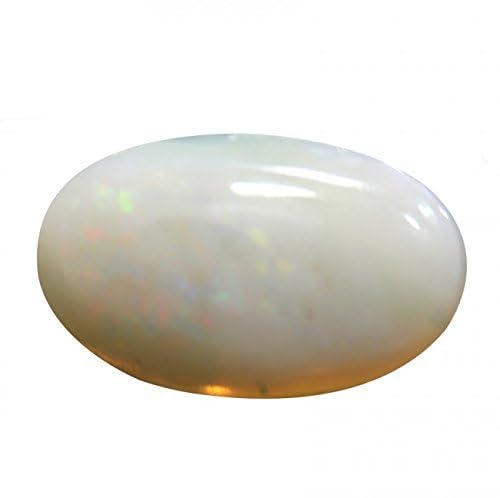 Bague Opal Gemstone Fire Ethiopian Oval Cabochon Cut Loose opal Stone (9.25 Carat)