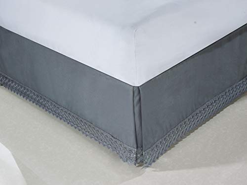 Jupe de lit Elegant Comfort microfibre pour cacher le sommier