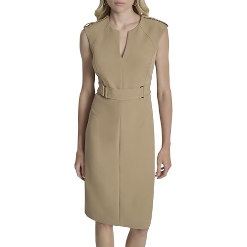 Robe midi sans manches DKNY idéale pour vos cocktails en terrasse
