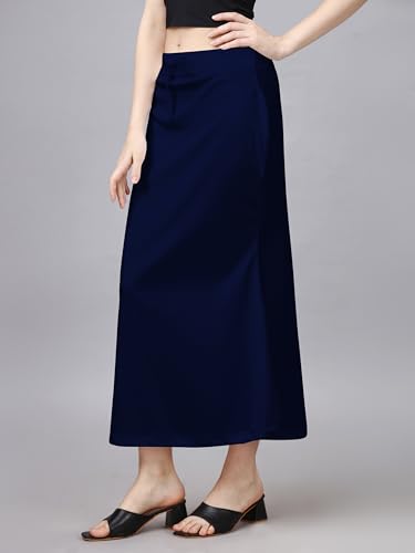 Image of Toochki Stretchable Saree Shapewear Petticoat for Women, Blended Cotton,Petticoat,Skirts for Women,Shape Wear Dress for Saree