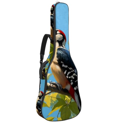 Sac pour guitare imperméable avec couche de protection et poches