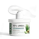 Urea Cream 60 Percent for Feet Maximum Strength with 2% Salicylic Acid 8.45 oz, Foot Cream for Dry Cracked Heels and Feet with Jojoba Oil, Avocado Oil & Aloe Vera, Urea Lotion for Callus Remover