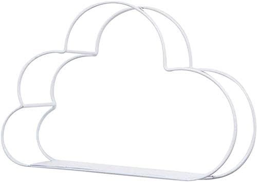 Metal Wall Hanging Storage Shelf Cloud-Shaped Wall Mount Hanging ...