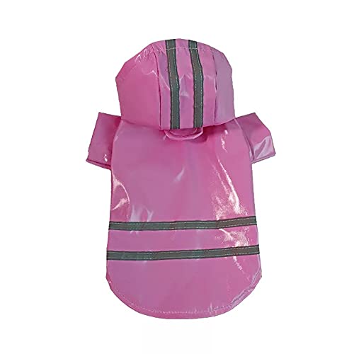 KUTKUT Small Dog Raincoat Lightweight Rain Jacket | Breathable Rain Poncho Hooded Rainwear Waterproof Coat with Safety Reflective Stripes (Blue, Size: XL, Back Length: 40cm, Bust: 52cm) (B0995ZQ9SH) Amazon Price History, Amazon Price Tracker