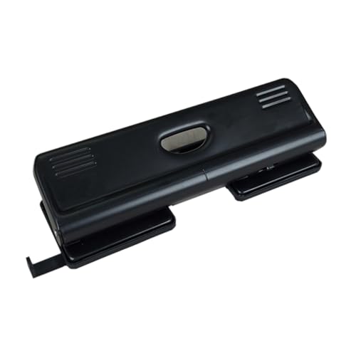 Perfurador 4 Furos Furador De Papel A4 Fichário Metal Reforçado Fura Até 20 Folhas Scrapbook Artesanato Escola