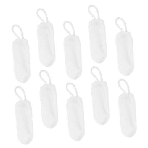 Totority 10Pcs Pet Tooth Cleaning Finger Toothbrush Finger Brush for Dogs and Cats Gentle Oral Care for Healthy Teeth and Fresh Breath for Small Pets