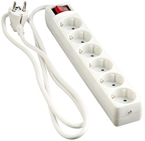 Kopp 120913004 - Multipresa a 6 con interrutore