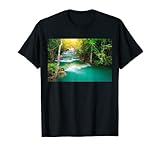 Tropical waterfall ponds
