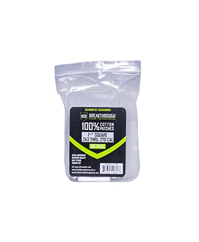 Breakthrough Clean Technologies® Cotton Patches, 1.5